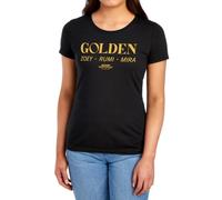Kpop Demon Hunters Huntrix Golden Names Womens T Shirt, Black, S