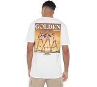 Kpop Demon Hunters Huntrix Golden Tour Front Back Unisex T Shirt, White, XXXXX-Large