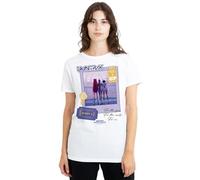 Kpop Demon Hunters Huntrix Golden Tour Ticket Ladies T Shirt, White, XX-Large