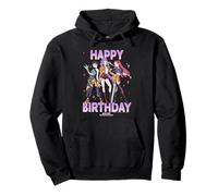 KPop Demon Hunters Huntrix Happy Birthday Gradient Pullover Hoodie