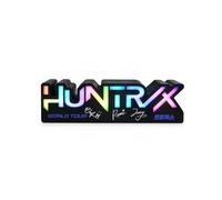 KPop Demon Hunters Huntrix Logo Light, LED Desk Lamp with Remote | Officially Licensed Merch, Sound Reactive Mode, Colour Changing, Remote Included, USB or Battery, by Blue Sky Studios