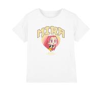 Kpop Demon Hunters - Huntrix Mira Collegic Kids T Shirt, White, 3-4