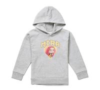 Kpop Demon Hunters Huntrix Mira Collegic Youth Kids Boy/Girls Pull-Over Hoodie T Shirt, Heather Grey, 7-8