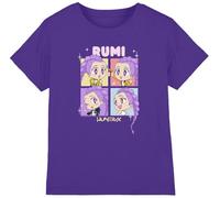 Kpop Demon Hunters - Huntrix Rumi Chibi Boxes Kids T Shirt, Purple, 5-6