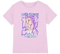 Kpop Demon Hunters - Huntrix Rumi Poster Kids T Shirt, Light Pink, 9-11