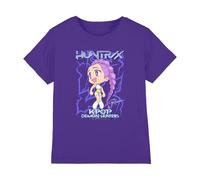 Kpop Demon Hunters - Huntrix Rumi Poster Kids T Shirt, Purple, 7-8