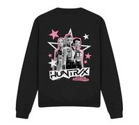 Kpop Demon Hunters Huntrix Scrapbook Stars Unisex Sweatshirt, Black, Small