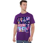 Kpop Demon Hunters Huntrix Takedown Panels Unisex T Shirt, Purple, Small