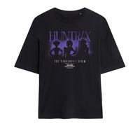 Kpop Demon Hunters Huntrix The Takedown Tour Shadows Ladies Oversized T Shirt, Black, Large
