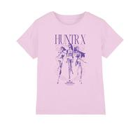 Kpop Demon Hunters Huntrix World Tour Poster Kids T Shirt, Pink, 7-8Y