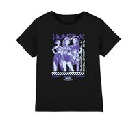 Kpop Demon Hunters Huntrix World Tour Posterized Kids T Shirt, Black, 5-6Y