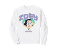 KPop Demon Hunters Huntrix Zoey Collegic Officially Licensed Sweatshirt