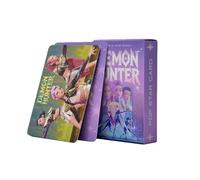 Kpop Demon Hunters Lomo Cards Rumi Mira Zoey Jinun Flash Cards Set Kpop Photocards Birthday Gift for Fans 55pc