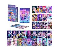 Kpop Demon Hunters Lomo Cards Rumi Mira Zoey Jinun Flash Cards Set Kpop Photocards Birthday Gift for Fans 30pcs