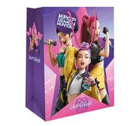 KPOP Demon Hunters Medium Gift Bag, K-POP Birthday, Parties, Presents Wrap, HuntrX girl group