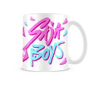 Pyramid International 11oz Ceramic Mug - Kpop Demon Hunters Saja Boys Heart Sketch, Microwave Safe