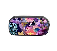 Kpop Demon Hunters Printed Pencil Case Witch Hunters Pencil Case for Primary and Secondary School A16