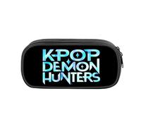 Kpop Demon Hunters Printed Pencil Case Witch Hunters Pencil Case for Primary and Secondary School A23