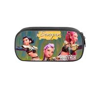 Kpop Demon Hunters Printed Pencil Case Witch Hunters Pencil Case for Primary and Secondary School A26
