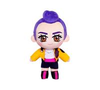 Kpop Demon Hunters Purple Tiger Plush K Pop Demon Hunters Dolls Rumi Toy Stuffed Animal Gift for Kids Cartoon Fan Halloween Birthday