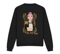 Kpop Demon Hunters Rumi Golden Frame Unisex Sweatshirt, Black, XX-Large