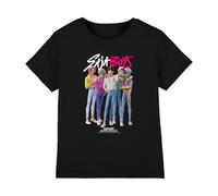 Kpop Demon Hunters - Saja Boys Boy Band Kids T Shirt, Black, 7-8