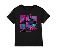Kpop Demon Hunters Saja Boys Demons Kids T Shirt, Black, 7-8