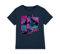 Kpop Demon Hunters Saja Boys Demons Kids T Shirt, Navy, 7-8