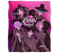Kpop Demon Hunters Saja Boys Demons Silky Touch Super Soft Throw Blanket 152 X 127 Cm, White