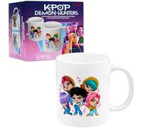 KPop Demon Hunters Saja Boys Mug, 11oz/315ml Ceramic Cup for Girls, Teens & Adults, Cute Tea & Coffee Mugs, Novelty Drinkware, Kpop Gifts for Her (White Saja Boys)