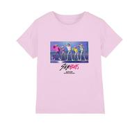 Kpop Demon Hunters Saja Boys Soda Pop Dance Kids T Shirt, Pink, 5-6
