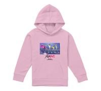 Kpop Demon Hunters Saja Boys Soda Pop Dance Youth Kids Boy Girls Pull-Over Hoodie, Light Pink, 7-8