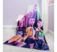 KPop Demon Hunters Throw - Purple - 150x100cm