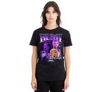 Netflix Women's Kpop Demon Hunters Huntrix Huntrx Rumi Bootleg T-Shirt, Black | Size: 2XL Netflix Black 2XL