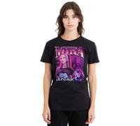 Kpop Demon Hunters Womens K-pop Huntrix Mira Bootleg Ladies T-Shirt, Black, S UK