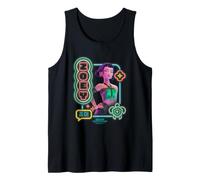 Kpop Demon Hunters Zoey Glowing Lights Tank Top