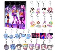 Kpop Demon Keychain, Christmas Countdown Calendar Blind Box Figure Accessories For Hunters Fans Gifts(Style-06)
