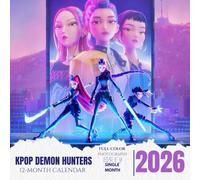Kpop demons hunters 2026 calendar