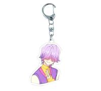 Kpop Demons Hunters Keychain, Acrylic Anime Game Ornament Pendant, Bag Charm Collectibles Gift Keychain, Huntrix Huntr/X Merch Cute Derpy Tiger Acrylic Pendant Keychai n for Fans