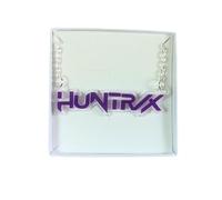 Kpop film necklace acrylic, kpop jewelry, korean anime necklace, golden song Rumi Jinu Saja boys Soda Pop (Normal Purple)