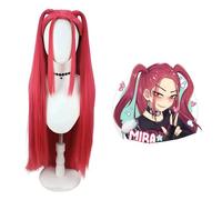 Kpop Hunters Mira Wig - Anime Cosplay Costume Wig for Children and Adults, Purple Braids, Demon Hunter Carnival & Halloween Fancy Dress, K-Pop Idol Style Hairpiece