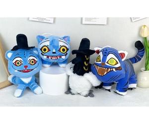 Kpop-Inspired Tiger Plush Toys: Tiger wearing a hat