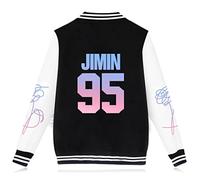 Kpop Jacket Love Yourself Baseball Jacket Jimin Jungkook V Suga Rap Jhope Hoodie