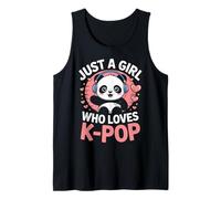 Kpop Just A Girl Who Loves K-Pop Korean Music Tank Top