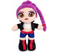Kpop K-Pop Soft Toy Singing Korean Idol Hair Purple Braid Rumi 20cm