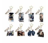 KPOP Keyring Jimin Jin Jung Kook J-Hope V RM Acrylic Keyring Bag Accessories Fans Gift, 5-6cm, Acrylic metal