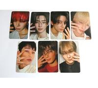 KPOP Lomo Card Collection Set, 7 Glossy Cards, Multi-Colour, 5.4 x 8.6 cm, Desire Theme, Fan Collectibles, Cardstock Material EN-HYPEN