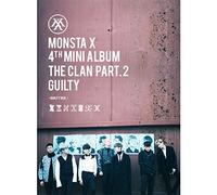 KPOP MONSTA X 4th Mini Album - The CLAN 2.5 Part.2 Guilty [Guilty version] CD + Poster + Photobook + Photocard