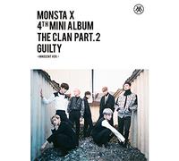 KPOP MONSTA X 4th Mini Album - The CLAN 2.5 Part.2 Guilty [Innocent version] CD + Photobook + Photocard