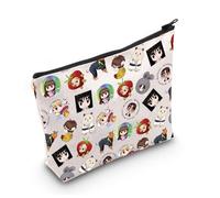 Kpop Monster Character Fan Makeup Bag Korean Music International Police Cosmetic Bag Sing Dance Team Group Gift (Interpol)